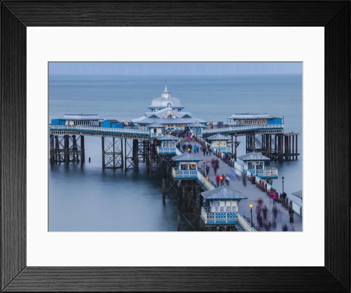 Framed Print : Wales, Llandudno, Llandudno Pier