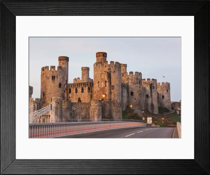 Framed Print : Wales, Conwy, Conwy Castle Framed Print : Wales, Conwy, Conwy Castle