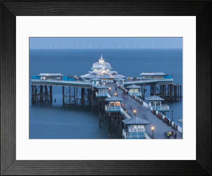 Framed Print : Wales, Llandudno, Llandudno Pier