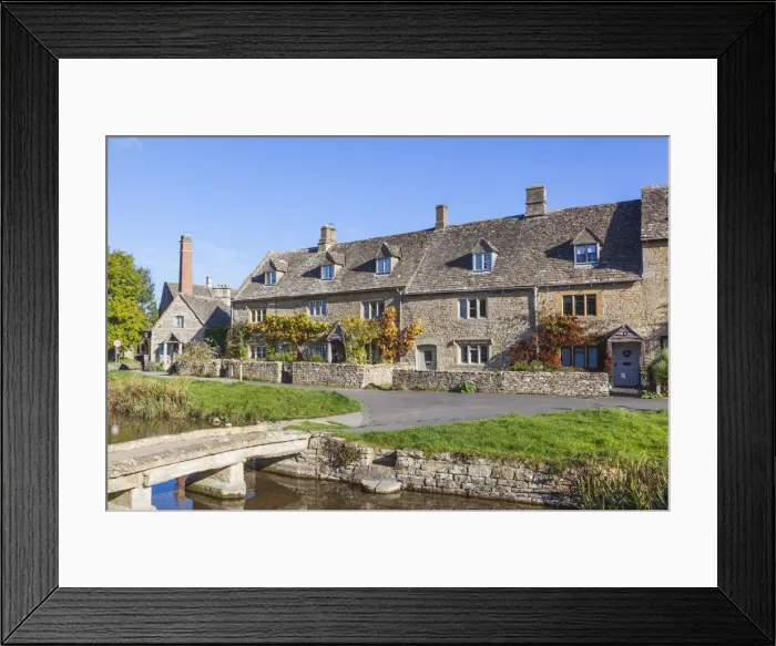 Framed Print : England, Gloucestershire, Cotswolds, Upper Slaughter Framed Print : England, Gloucestershire, Cotswolds, Upper Slaughter