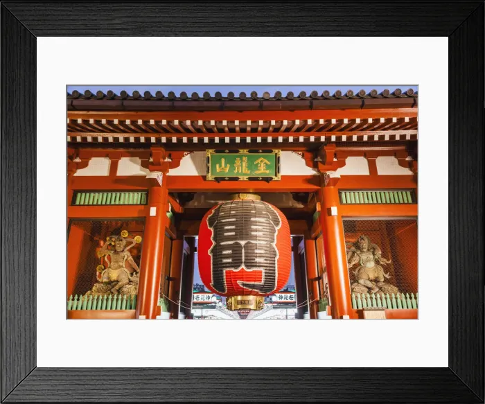 Framed Print : Japan, Honshu, Tokyo, Asakusa, Sensoji Temple aka Asakusa Kannon Temple, Kaminarimon Framed Print : Japan, Honshu, Tokyo, Asakusa, Sensoji Temple aka Asakusa Kannon Temple, Kaminarimon