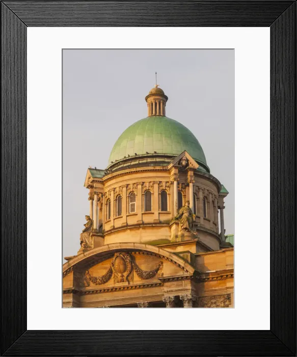 Framed Print : England, East Yorkshire, Kingston upon Hull, City Hall