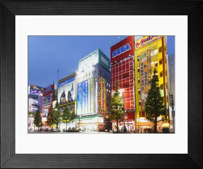 Framed Print : Japan, Honshu, Tokyo, Akihabara, Street Scene Framed Print : Japan, Honshu, Tokyo, Akihabara, Street Scene