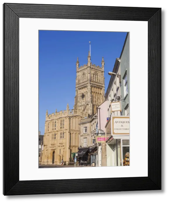 Framed Print : England, Gloucestershire, Cotswolds, Cirencester, Parish Church of St John Baptist Framed Print : England, Gloucestershire, Cotswolds, Cirencester, Parish Church of St John Baptist