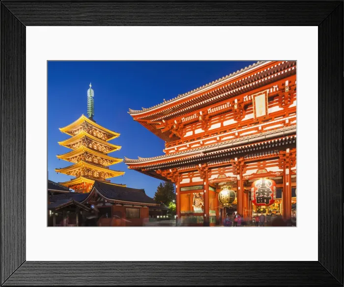 Framed Print : Japan, Honshu, Tokyo, Asakusa, Sensoji Temple aka Asakusa Kannon Temple, Pagoda Framed Print : Japan, Honshu, Tokyo, Asakusa, Sensoji Temple aka Asakusa Kannon Temple, Pagoda
