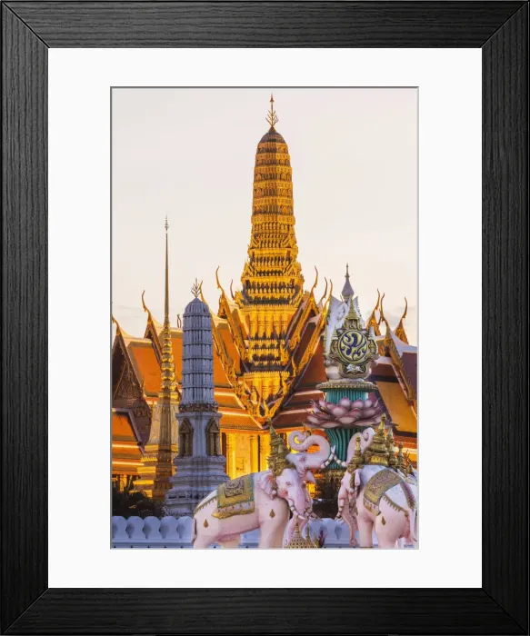Framed Print : Thailand, Bangkok, Grand Palace, Wat Phra Kaeo Framed Print : Thailand, Bangkok, Grand Palace, Wat Phra Kaeo