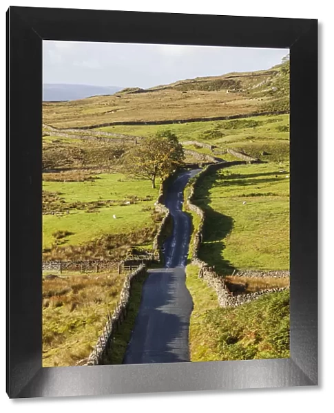 England, Cumbria, Lake District, Kirkstone Pass, The Struggle Road to