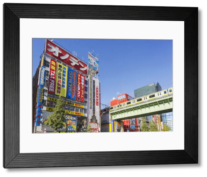 Framed Print : Japan, Honshu, Tokyo, Akihabara, Street Scene Framed Print : Japan, Honshu, Tokyo, Akihabara, Street Scene
