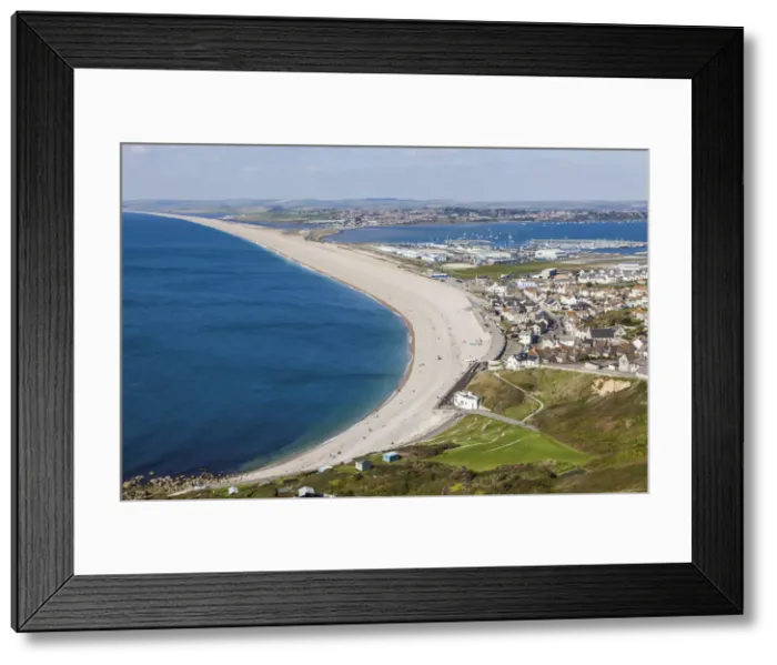 Framed Print : England, Dorset, Portland, Chesil Beach Framed Print : England, Dorset, Portland, Chesil Beach