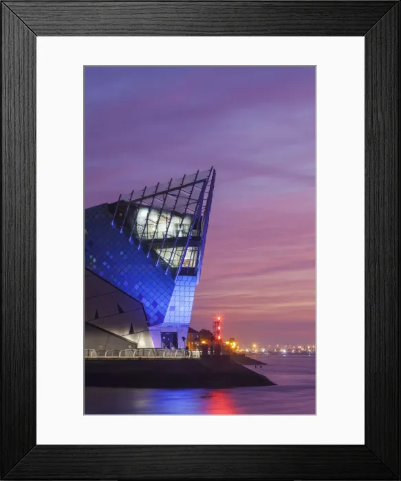 Framed Print : England, East Yorkshire, Kingston upon Hull, The Deep Framed Print : England, East Yorkshire, Kingston upon Hull, The Deep