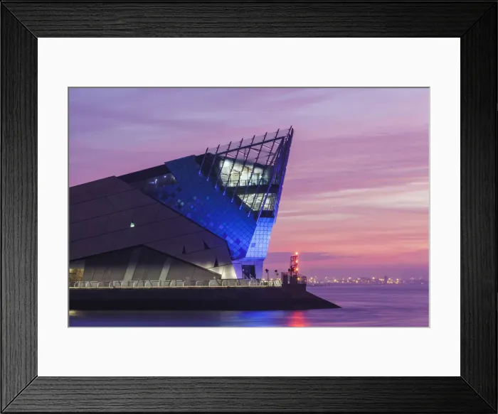 Framed Print : England, East Yorkshire, Kingston upon Hull, The Deep Framed Print : England, East Yorkshire, Kingston upon Hull, The Deep