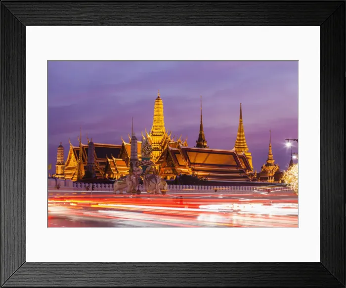 Framed Print : Thailand, Bangkok, Grand Palace, Wat Phra Kaeo Framed Print : Thailand, Bangkok, Grand Palace, Wat Phra Kaeo