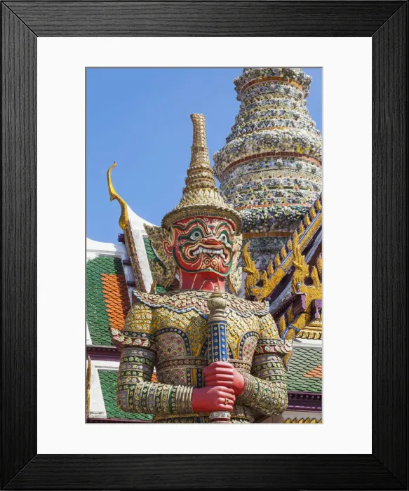 Framed Print : Thailand, Bangkok, Grand Palace, Wat Phra Kaeo Framed Print : Thailand, Bangkok, Grand Palace, Wat Phra Kaeo
