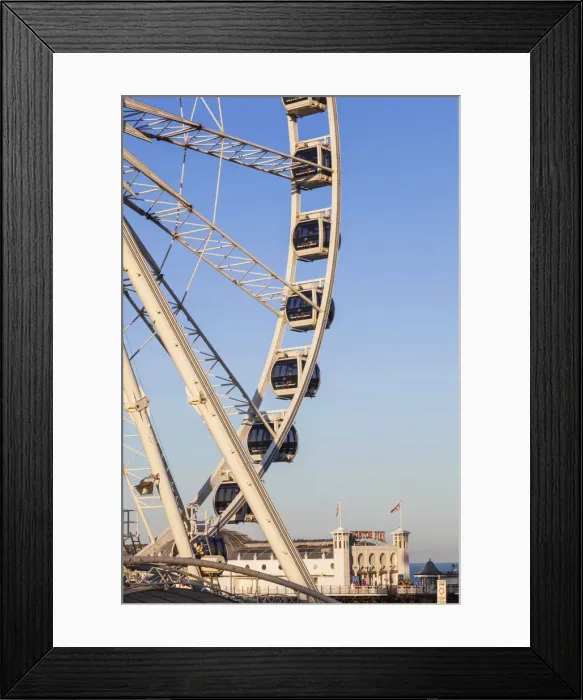 Framed Print : England, East Sussex, Brighton, Brighton Wheel Framed Print : England, East Sussex, Brighton, Brighton Wheel