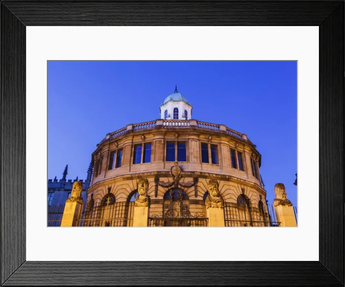 Framed Print : England, Oxfordshire, Oxford, Sheldonian Theatre Framed Print : England, Oxfordshire, Oxford, Sheldonian Theatre
