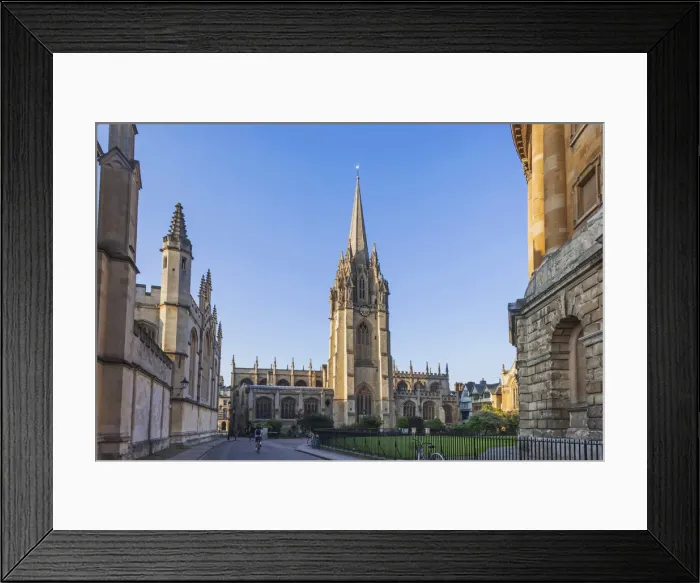 Framed Print : England, Oxfordshire, Oxford, The University Church of St. Mary The Virgin Framed Print : England, Oxfordshire, Oxford, The University Church of St. Mary The Virgin