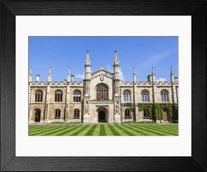 Framed Print : England, Cambridgeshire, Cambridge, Corpus Christi College Framed Print : England, Cambridgeshire, Cambridge, Corpus Christi College