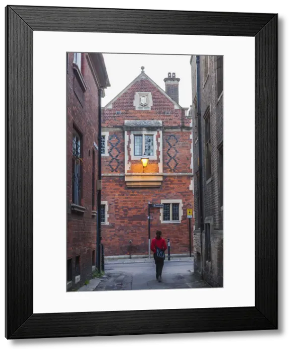 Framed Print : England, Cambridgeshire, Cambridge, College Window Framed Print : England, Cambridgeshire, Cambridge, College Window