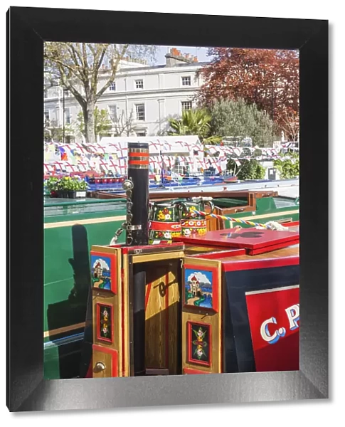 England, London, Little Venice, Canal Boats at Annual Canalway Cavalcade
