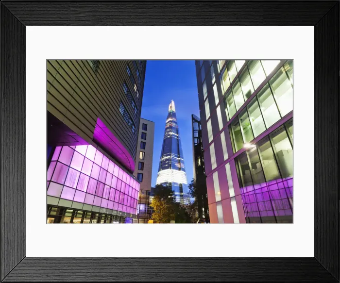Framed Print : England, London, Southwark, The Shard Framed Print : England, London, Southwark, The Shard