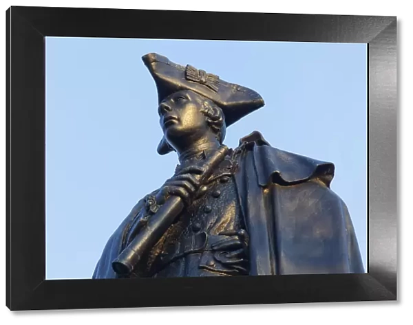 England, London, Greenwich, Greenwich Park, Statue of General James Wolfe