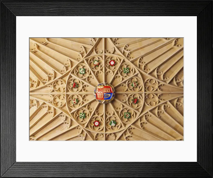 Framed Print : England, London, Surrey, Hampton Court Palace, Great Gate House Entrance, Ceiling Detail Framed Print : England, London, Surrey, Hampton Court Palace, Great Gate House Entrance, Ceiling Detail
