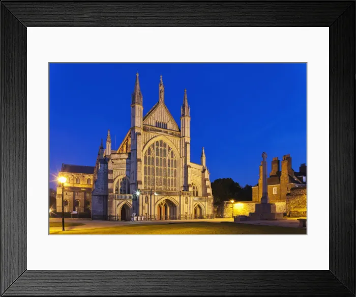 Framed Print : England, Hampshire, Winchester, Winchester Cathedral Framed Print : England, Hampshire, Winchester, Winchester Cathedral