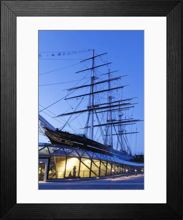 Framed Print : England, London, Greenwich, Cutty Sark Framed Print : England, London, Greenwich, Cutty Sark