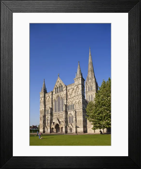 Framed Print : England, Somerset, Wells, Wells Cathedral Framed Print : England, Somerset, Wells, Wells Cathedral