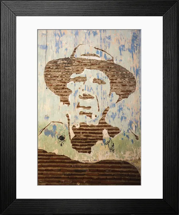 Framed Print : Cuba, Camaguey, Camaguey Province, Mural on wall near Parque Marti Framed Print : Cuba, Camaguey, Camaguey Province, Mural on wall near Parque Marti