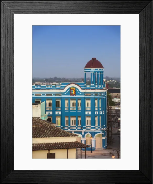 Framed Print : Cuba, Camaguey, Camaguey Province, View of Plaza de los trabajadores Framed Print : Cuba, Camaguey, Camaguey Province, View of Plaza de los trabajadores