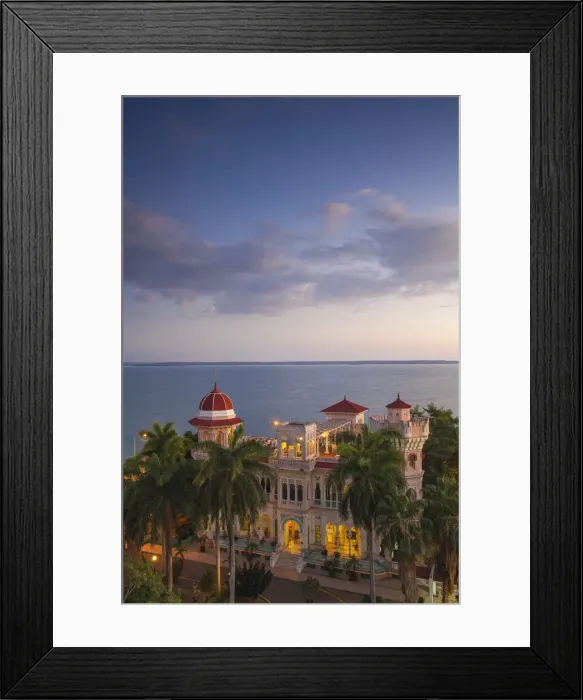 Framed Print : Cuba, Cienfuegos, Punta Gorda, Palacio de Vallea- now a restaurant, museum and bar Framed Print : Cuba, Cienfuegos, Punta Gorda, Palacio de Vallea- now a restaurant, museum and bar