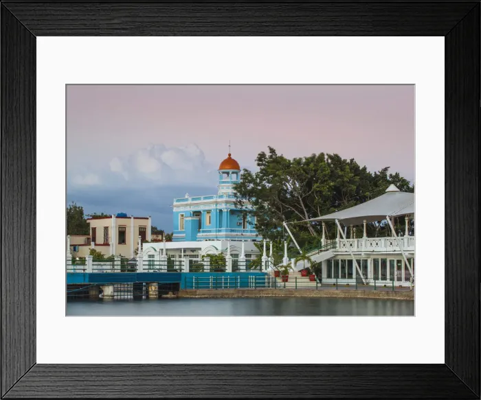 Framed Print : Cuba, Cienfuegos, Palacio Azul, built 1920 - 1921, now a hotel Framed Print : Cuba, Cienfuegos, Palacio Azul, built 1920 - 1921, now a hotel