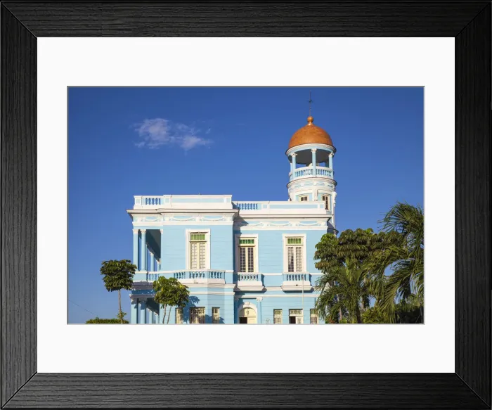Framed Print : Cuba, Cienfuegos, Palacio Azul, built 1920 - 1921, now a hotel Framed Print : Cuba, Cienfuegos, Palacio Azul, built 1920 - 1921, now a hotel