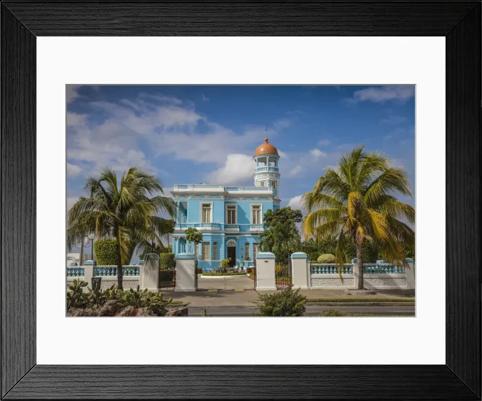 Framed Print : Cuba, Cienfuegos, Palacio Azul, built 1920 - 1921, now a hotel Framed Print : Cuba, Cienfuegos, Palacio Azul, built 1920 - 1921, now a hotel