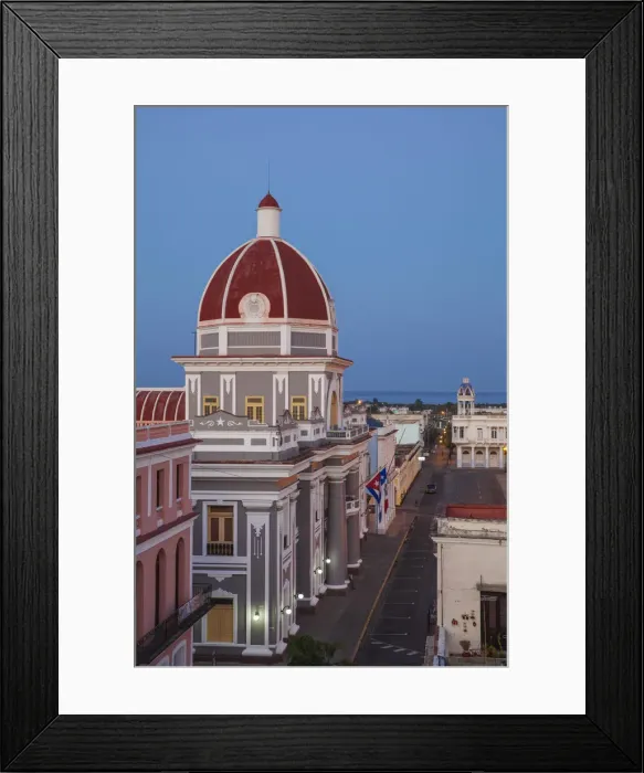 Framed Print : Cuba, Cienfuegos, Parque Martai, View of Palacio de Gobierno - now the City Hall Framed Print : Cuba, Cienfuegos, Parque Martai, View of Palacio de Gobierno - now the City Hall