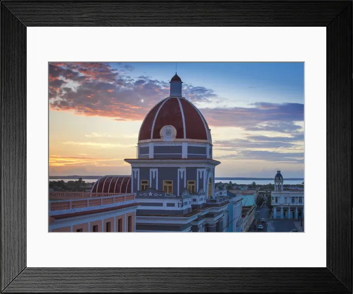 Framed Print : Cuba, Cienfuegos, Parque Martai, View of Palacio de Gobierno - now the City Hall Framed Print : Cuba, Cienfuegos, Parque Martai, View of Palacio de Gobierno - now the City Hall