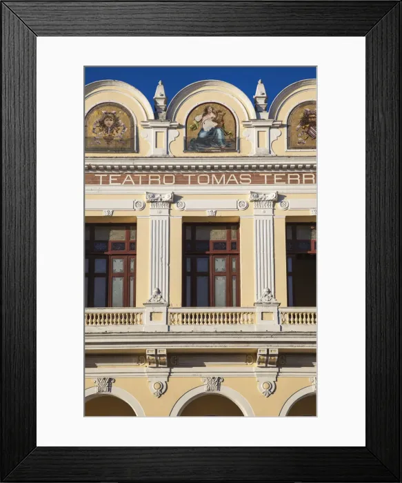 Framed Print : Cuba, Cienfuegos, Parque Marti, Teatro Tomas Terry Framed Print : Cuba, Cienfuegos, Parque Marti, Teatro Tomas Terry