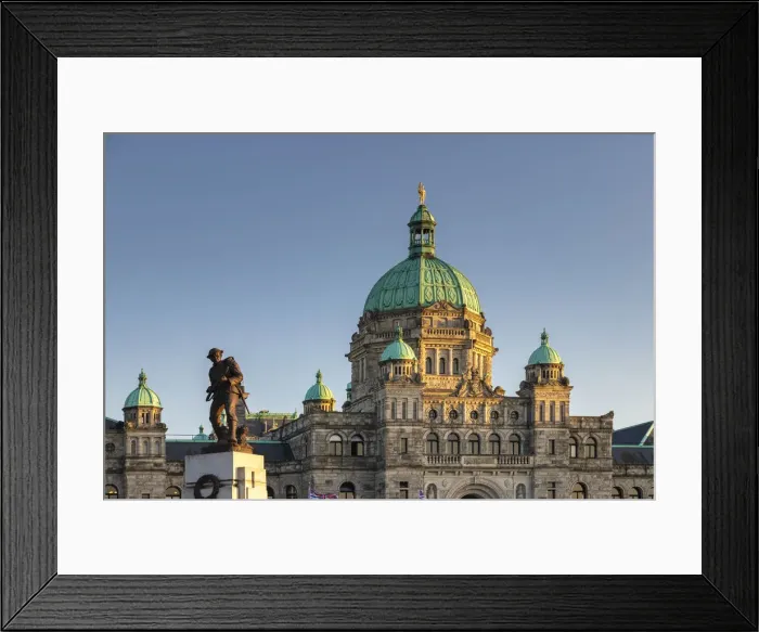 Framed Print : Canada, British Columbia, Victoria, The Parliament Framed Print : Canada, British Columbia, Victoria, The Parliament