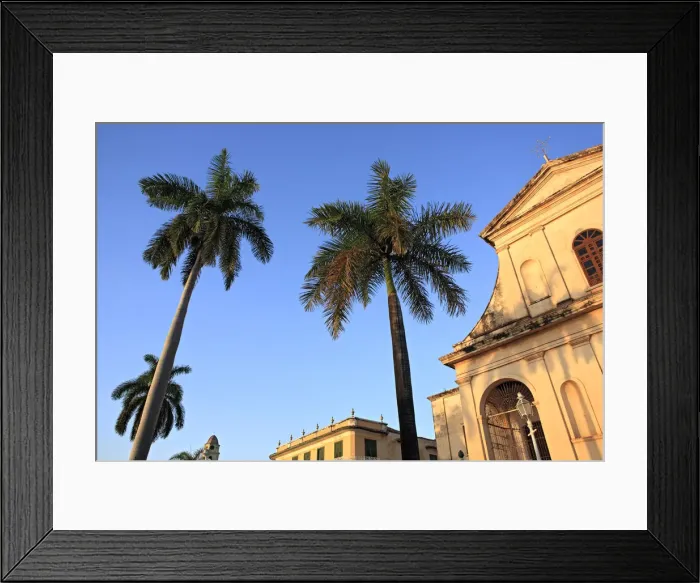 Framed Print : Trinidad church (1892), Trinidad, Cuba Framed Print : Trinidad church (1892), Trinidad, Cuba