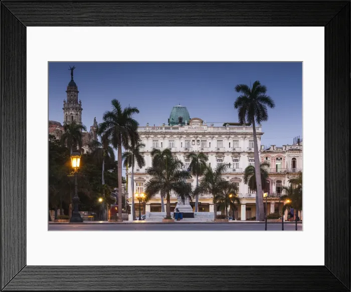 Framed Print : Cuba, Havana, Havana Vieja, Hotel Inglaterra Framed Print : Cuba, Havana, Havana Vieja, Hotel Inglaterra