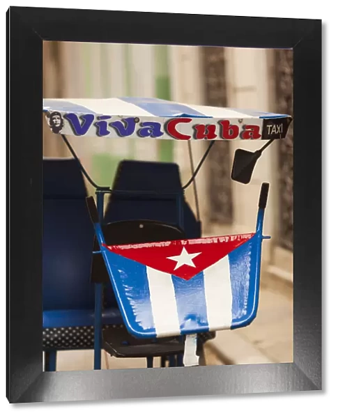 Cuba, Havana, Havana Vieja, pedal taxi
