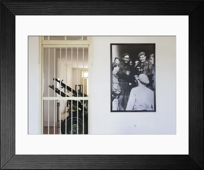 Framed Print : Cuba, Matanzas Province, Central Australia, Museo de la Comandancia, museum of Framed Print : Cuba, Matanzas Province, Central Australia, Museo de la Comandancia, museum of