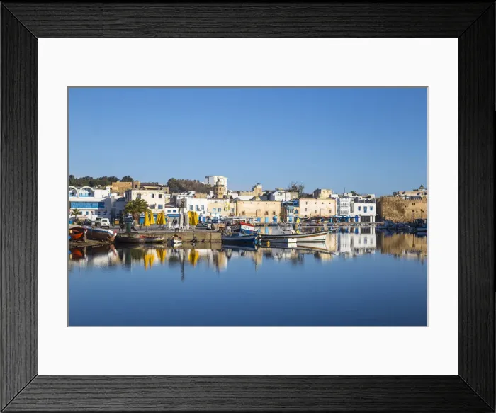 Framed Print : Tunisia, Bizerte, The Old Port Framed Print : Tunisia, Bizerte, The Old Port