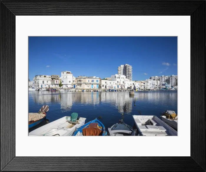 Framed Print : Tunisia, Bizerte, The Old Port Framed Print : Tunisia, Bizerte, The Old Port