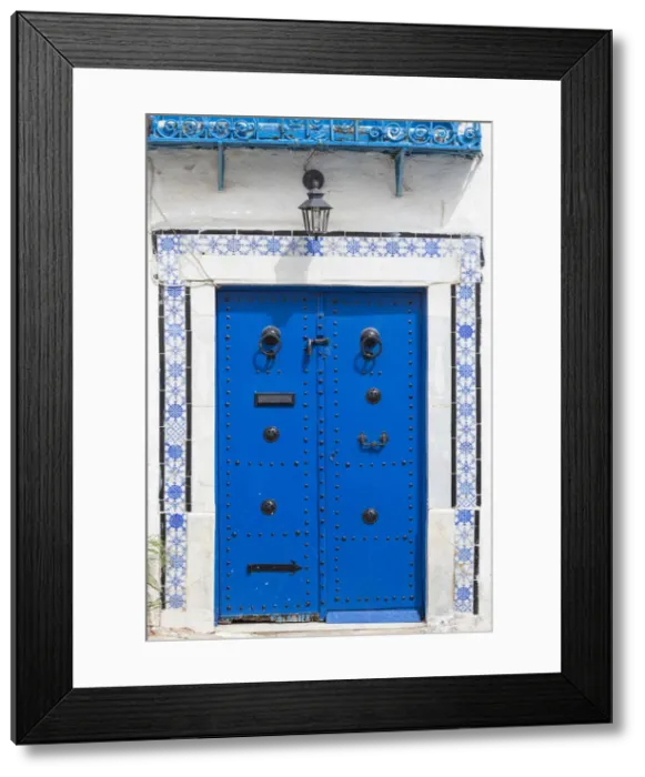 Framed Print : Tunisia, Picturesque whitewashed village of Sidi Bou Said Framed Print : Tunisia, Picturesque whitewashed village of Sidi Bou Said