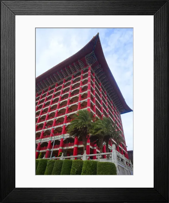 Framed Print : Taiwan, Taipei, Grand Hotel Framed Print : Taiwan, Taipei, Grand Hotel