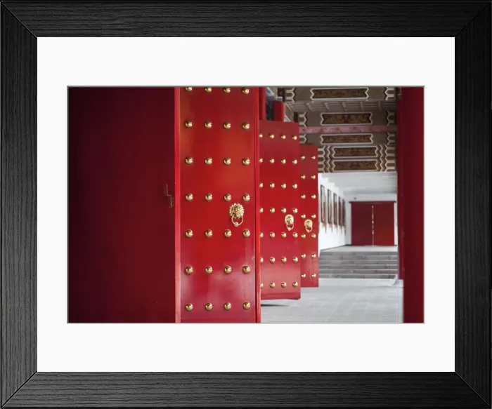 Framed Print : Taiwan, Taipei, Martyrs Shrine