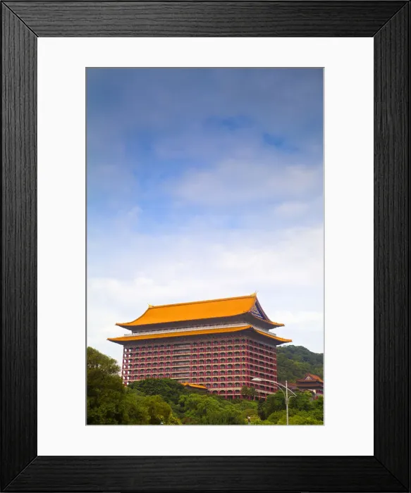 Framed Print : Taiwan, Taipei, Grand Hotel Framed Print : Taiwan, Taipei, Grand Hotel