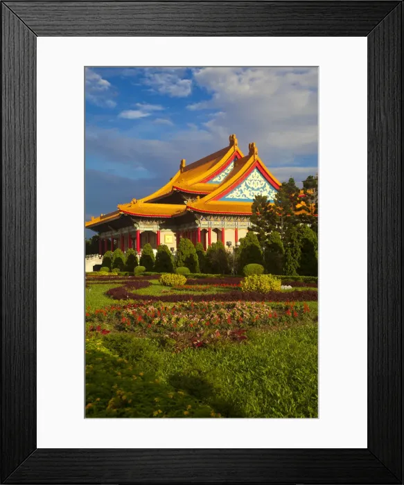 Framed Print : Taiwan, Taipei, National Concert Hall at Chiang Kai-shek Memorial Hall Framed Print : Taiwan, Taipei, National Concert Hall at Chiang Kai-shek Memorial Hall